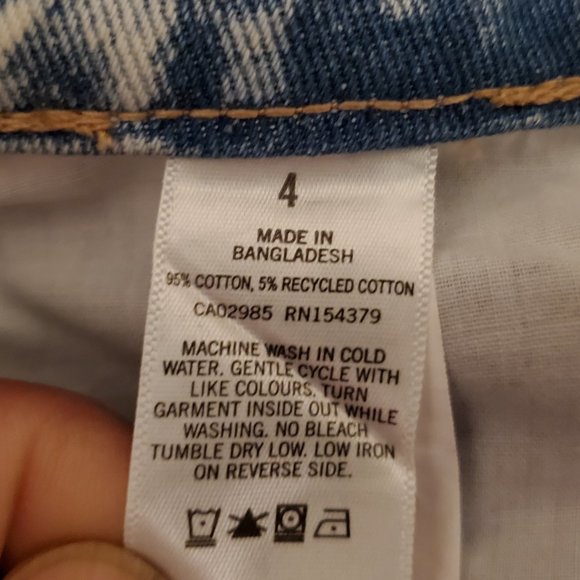 Aeropostale Jeans Womens Size 4 Acid Wash Boyfriend 90s Baggy Retro Distressed - Picture 9 of 13